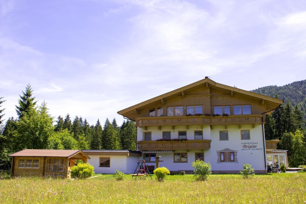 Apartmenthaus Brigitte Leutasch Exterior foto